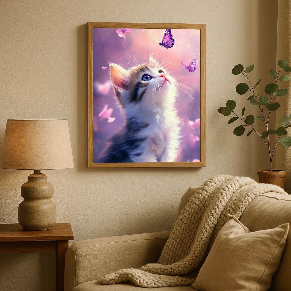 Butterfly Kitten poster sfeerbeeld 1