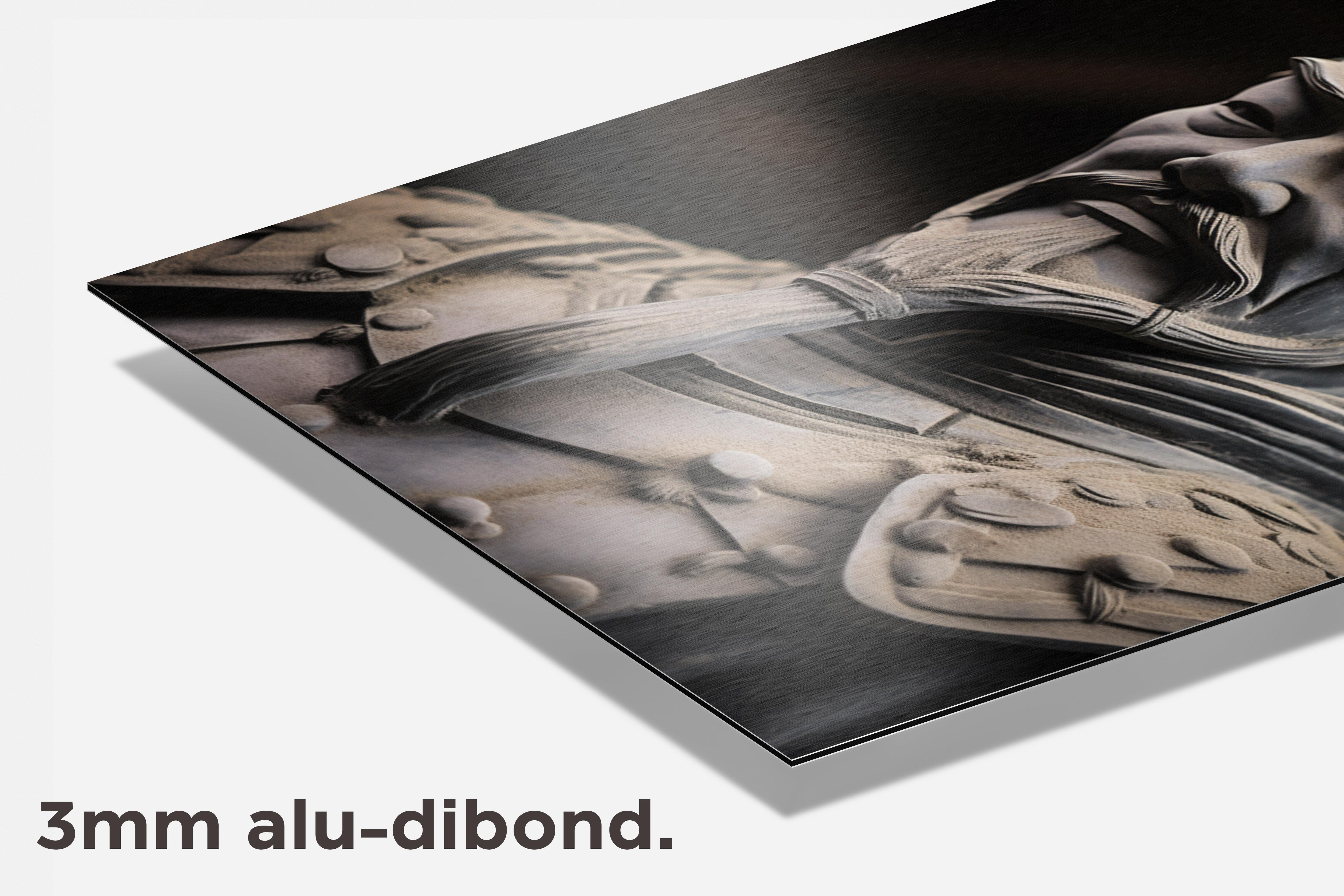 Sun Tzu dibond detail