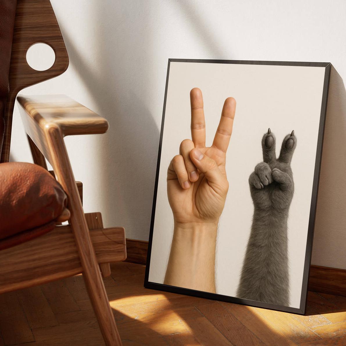 Peace Sign poster sfeerbeeld 3