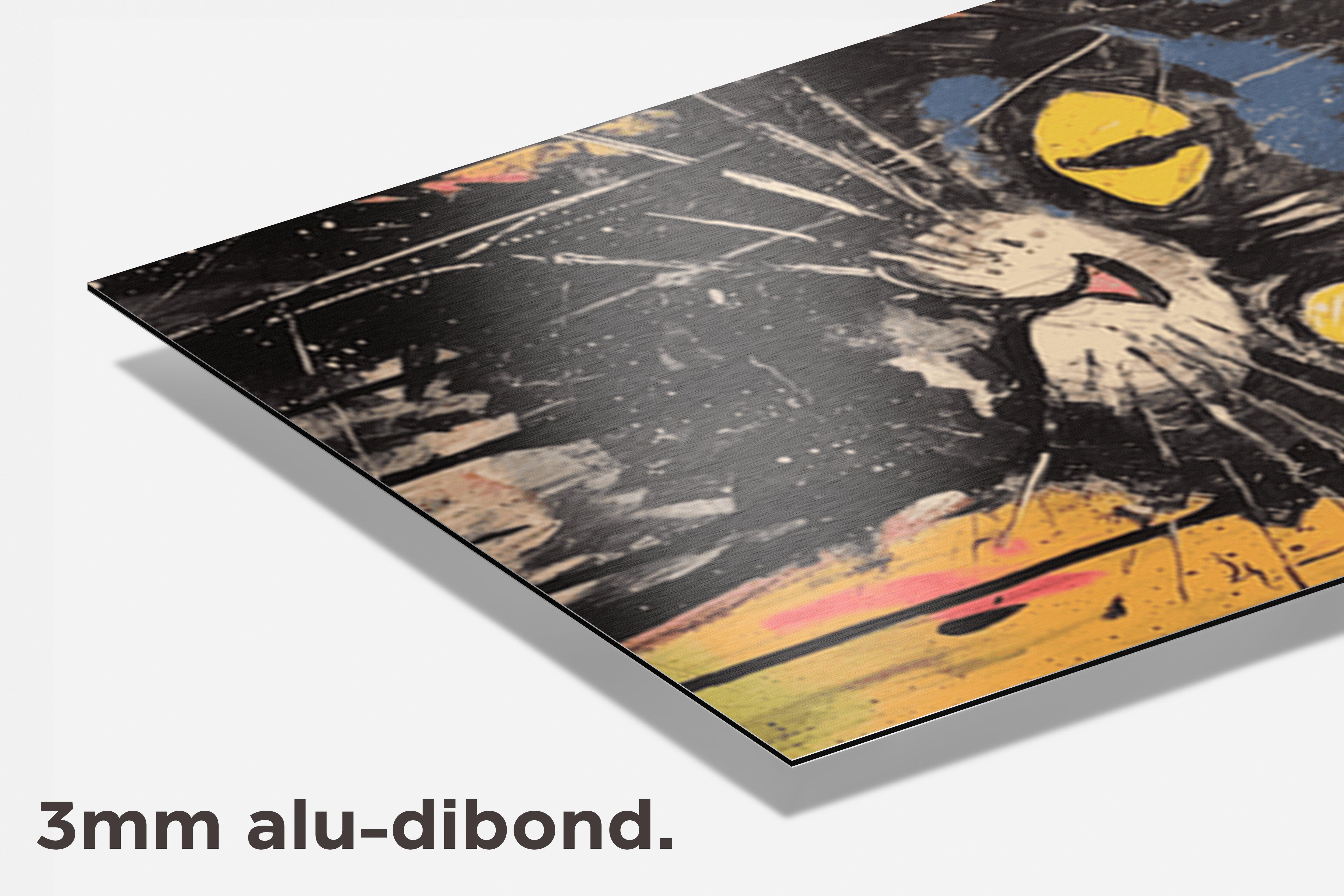 Kat Poster dibond detail