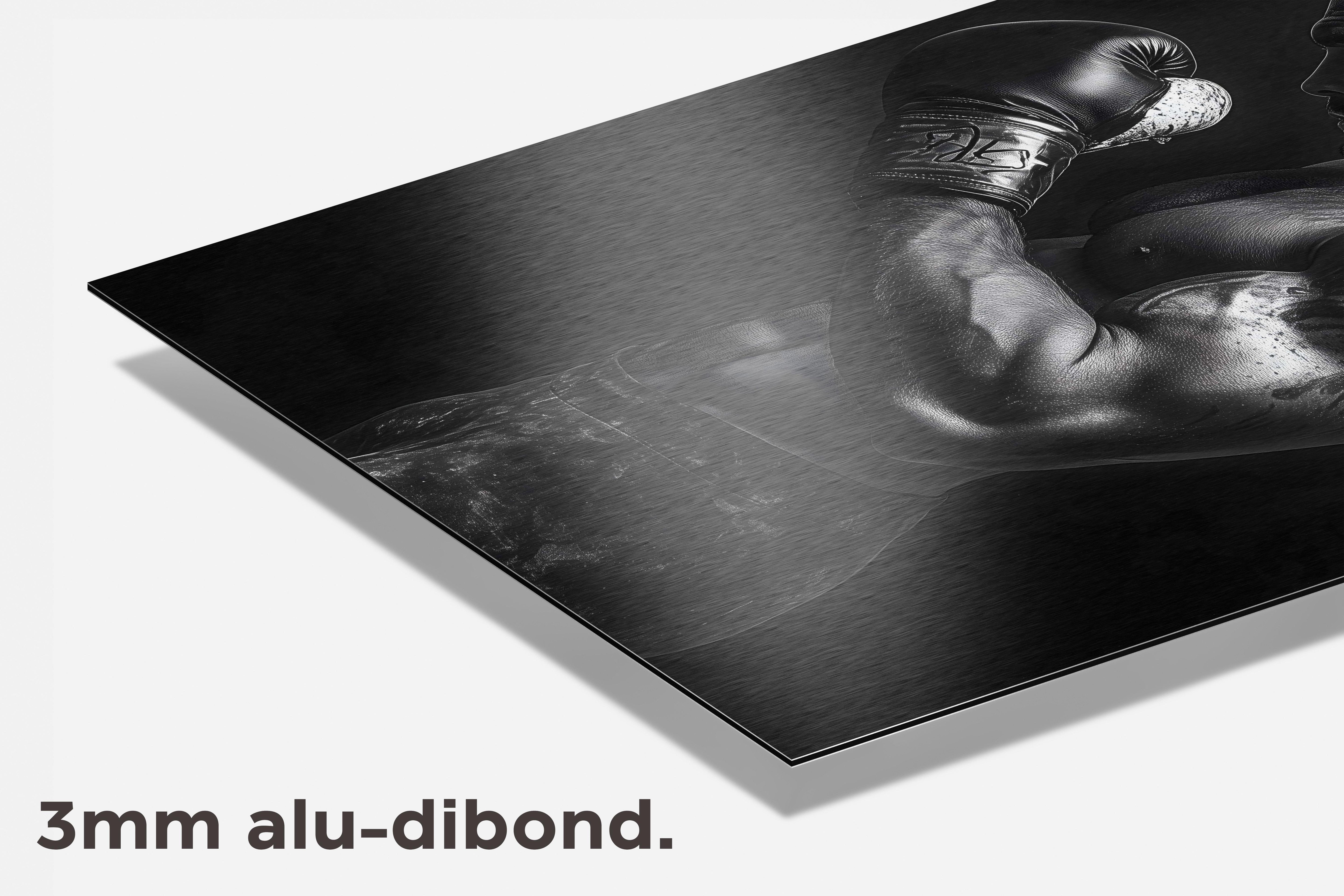 Bokser dibond detail