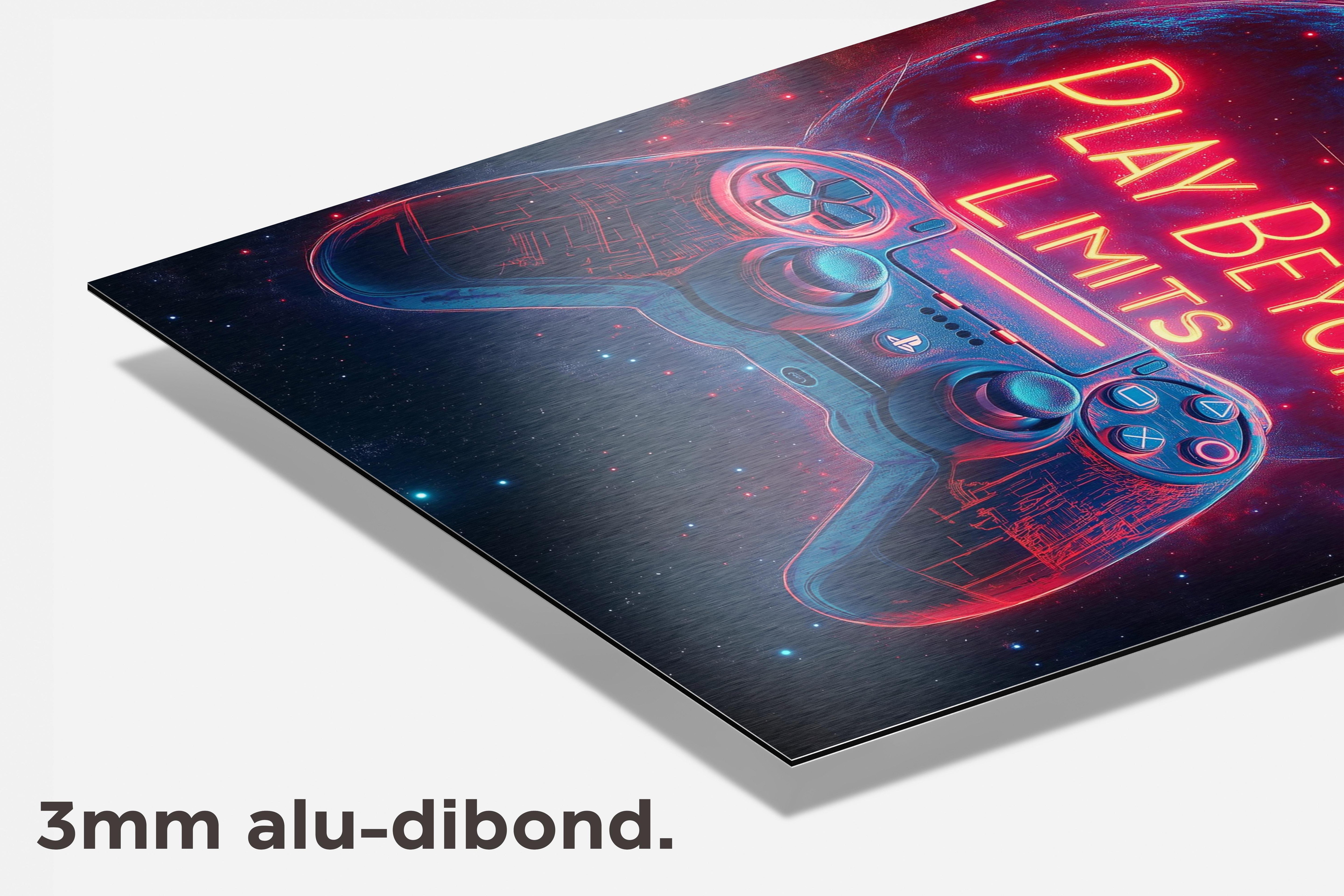 Play Beyond Limits dibond detail
