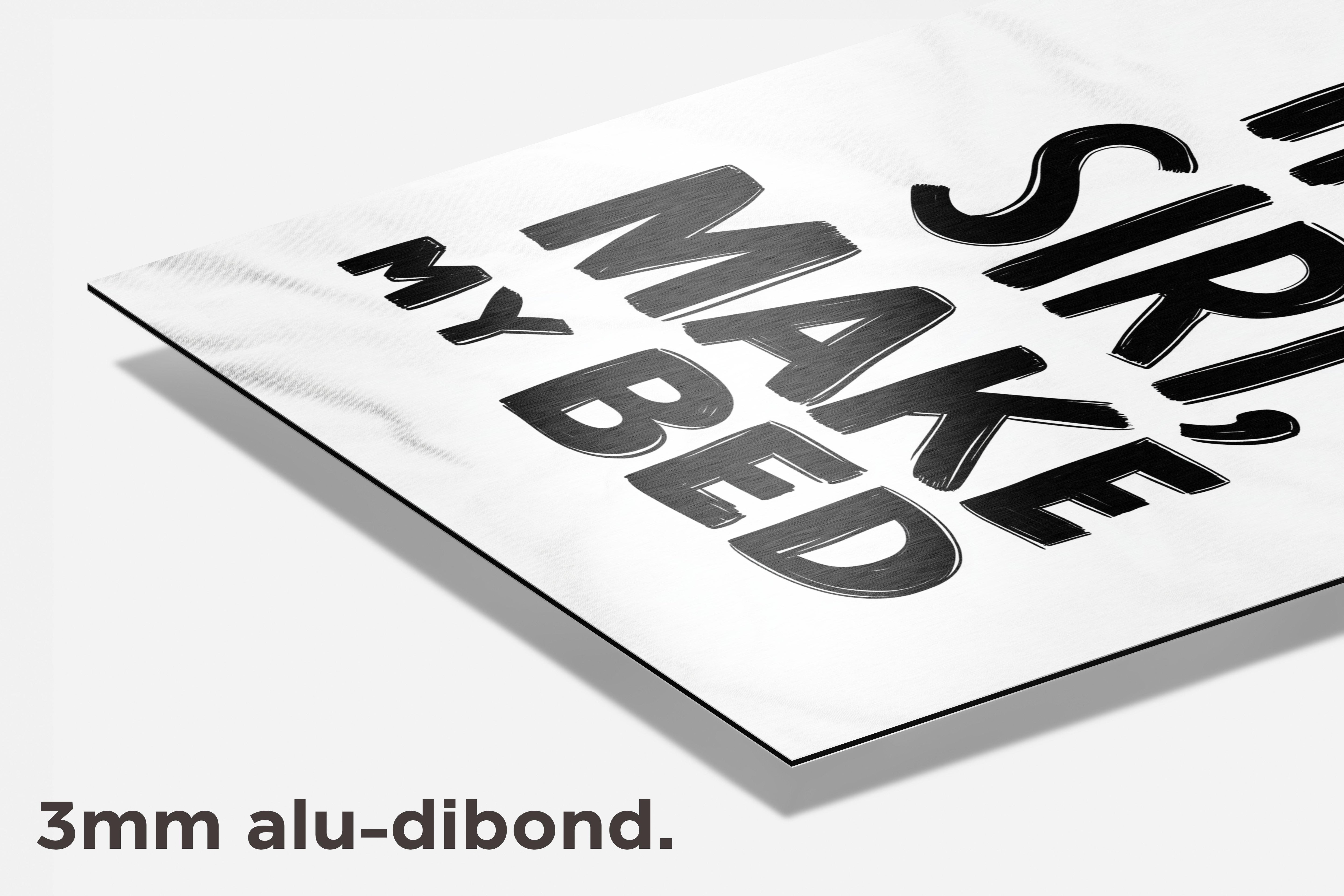 Hey Siri dibond detail