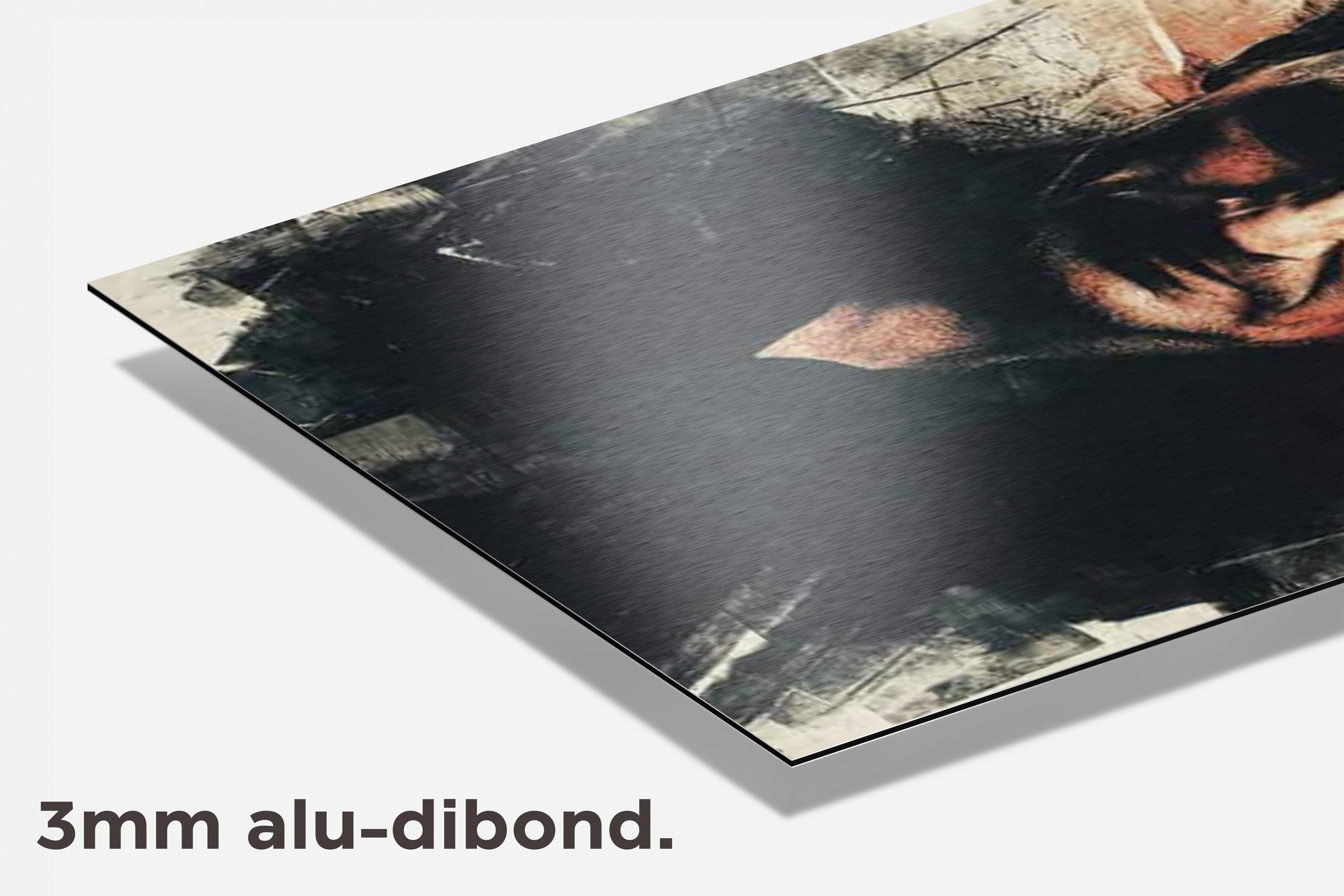 Liam Neeson dibond detail
