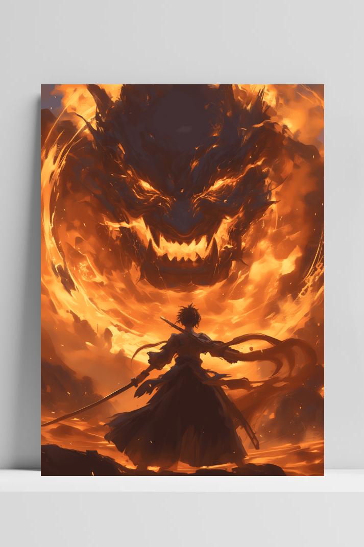 Demongevecht op 3mm aluminium dibond