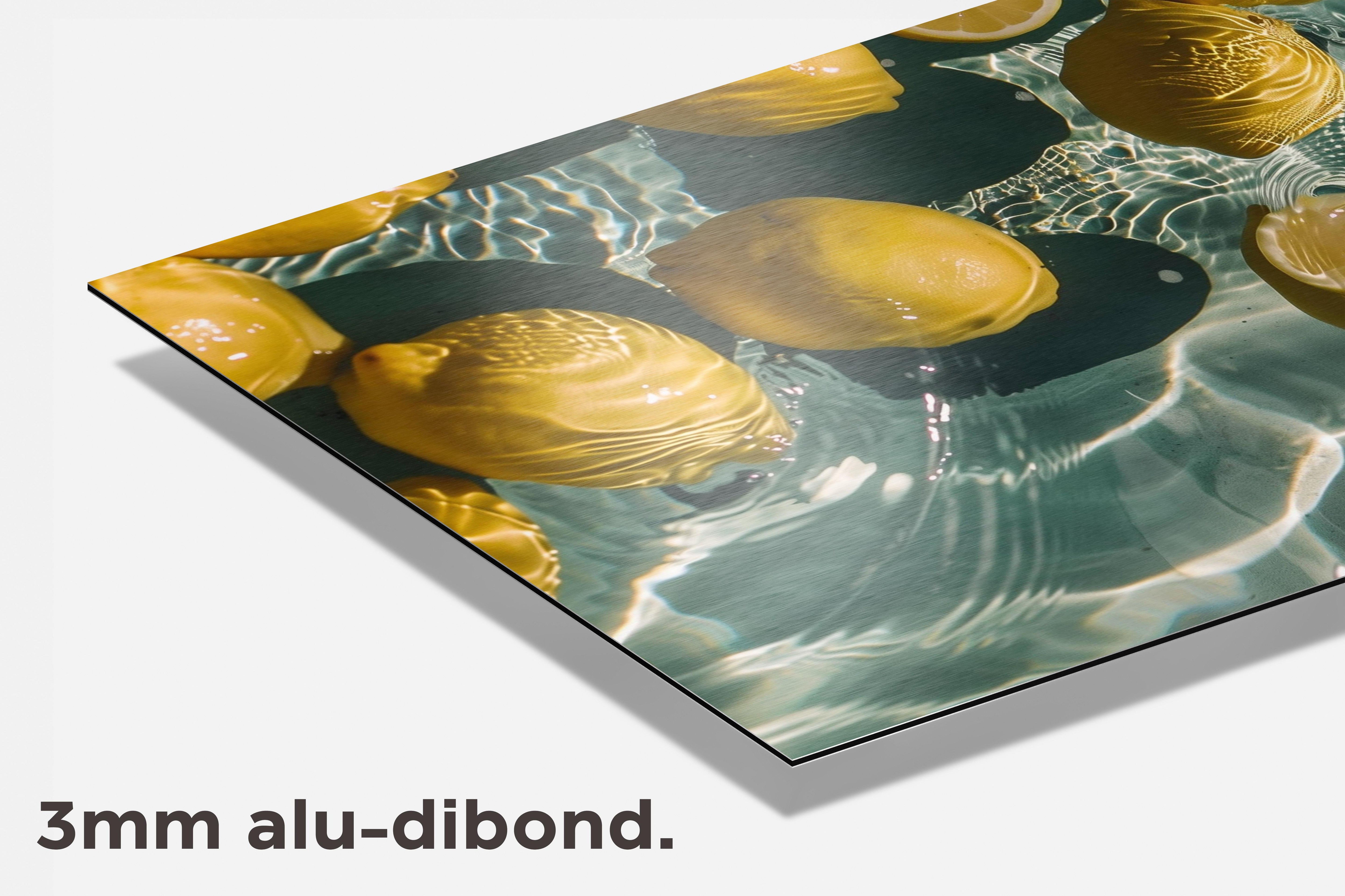 Citroenen dibond detail