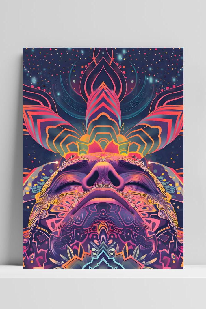Meditatie op 3mm aluminium dibond