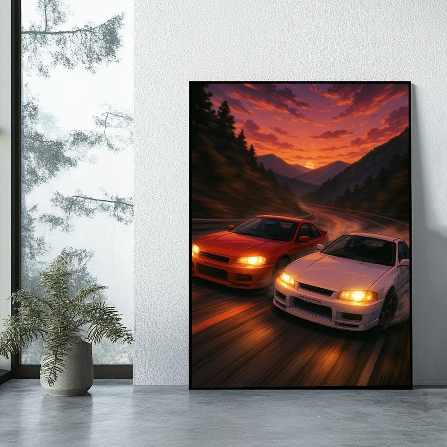 Car Race poster sfeerbeeld 1