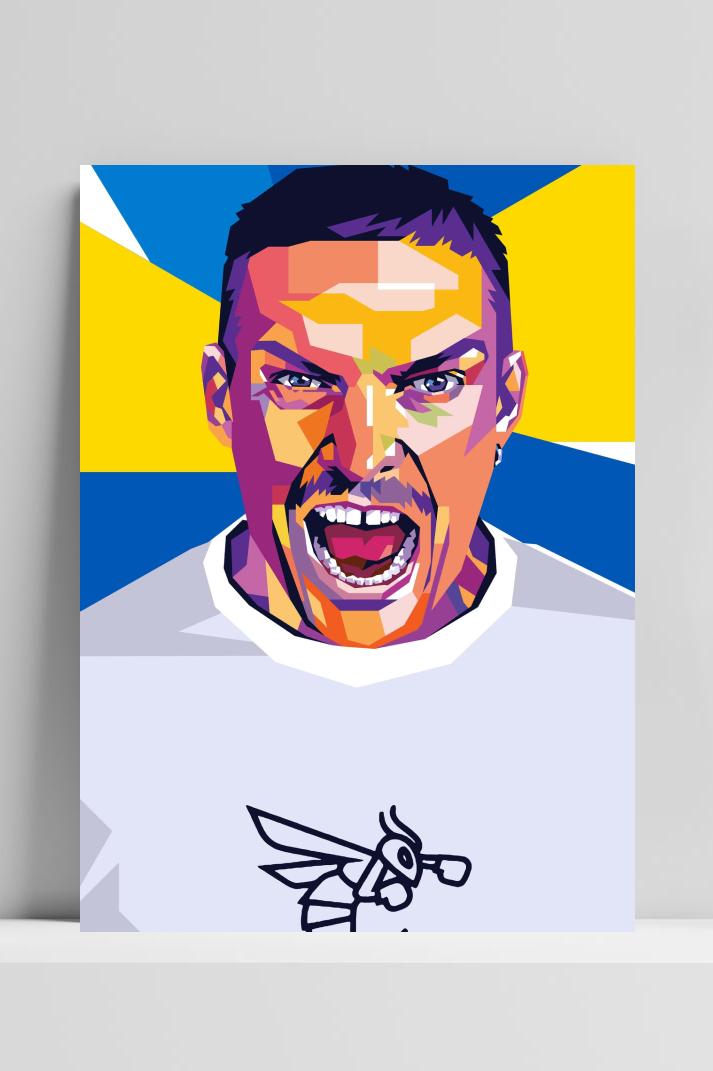 Oleksandr Usyk op 3mm aluminium dibond
