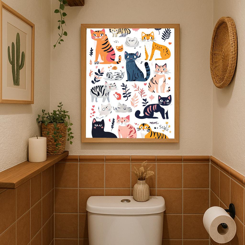 Cats Art poster sfeerbeeld 2