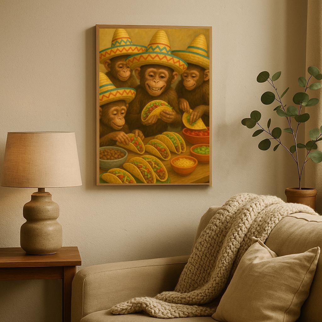 Monkeys Tacos poster sfeerbeeld 2