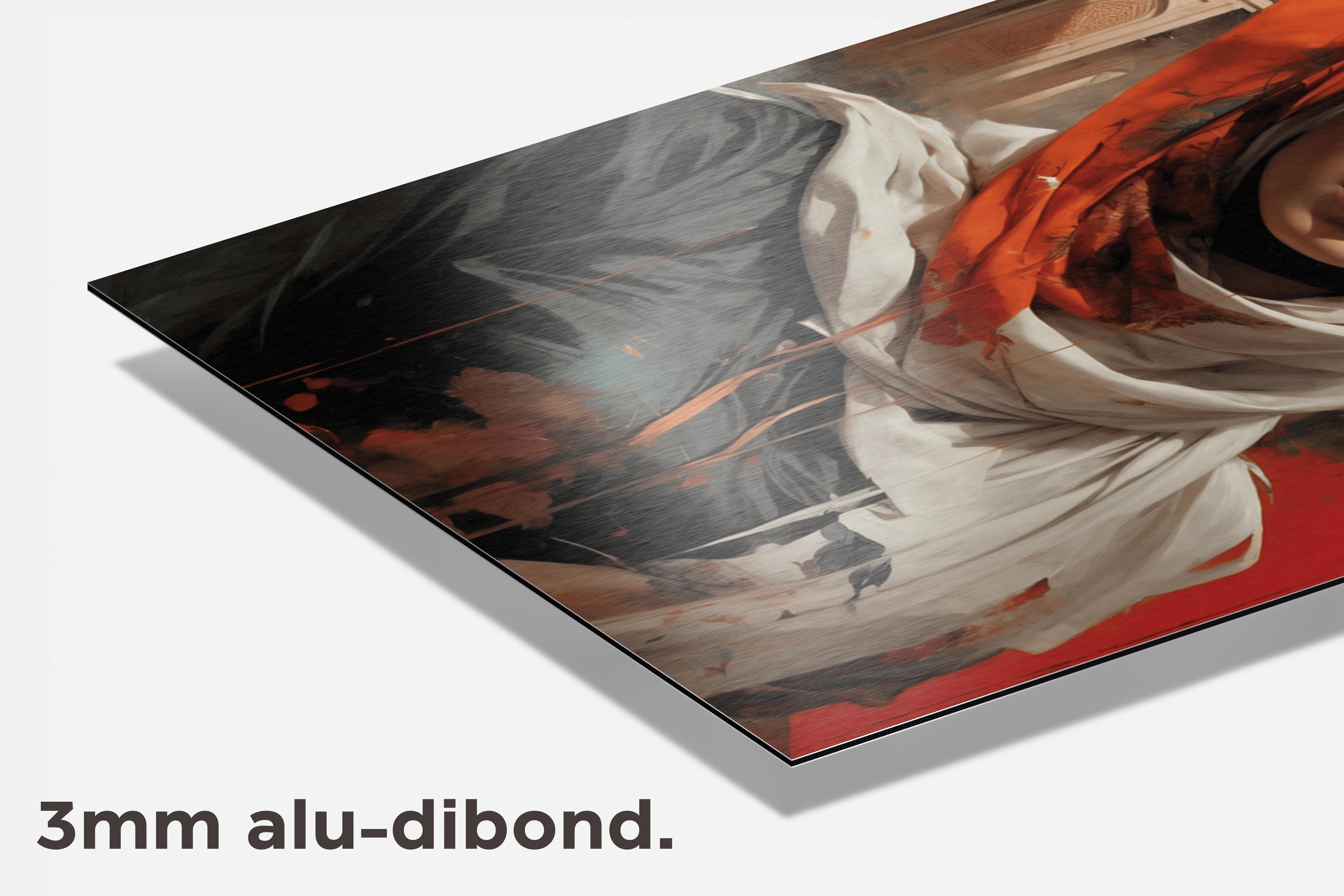 Hijabi Oriental dibond detail