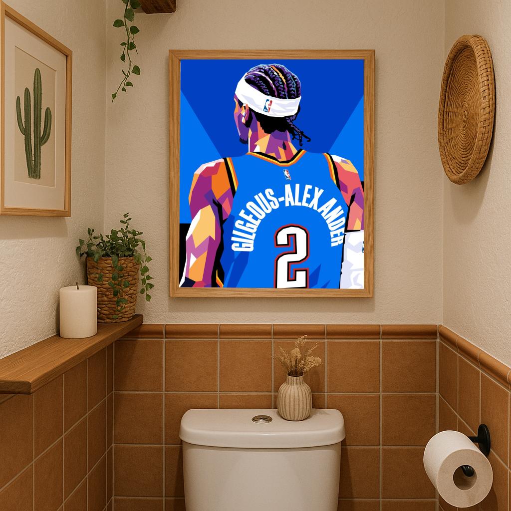 Shai Gilgeous-Alexander poster sfeerbeeld 3