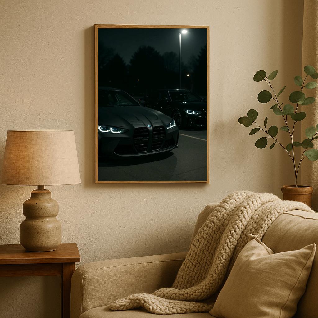 BMW Cars Night poster sfeerbeeld 2