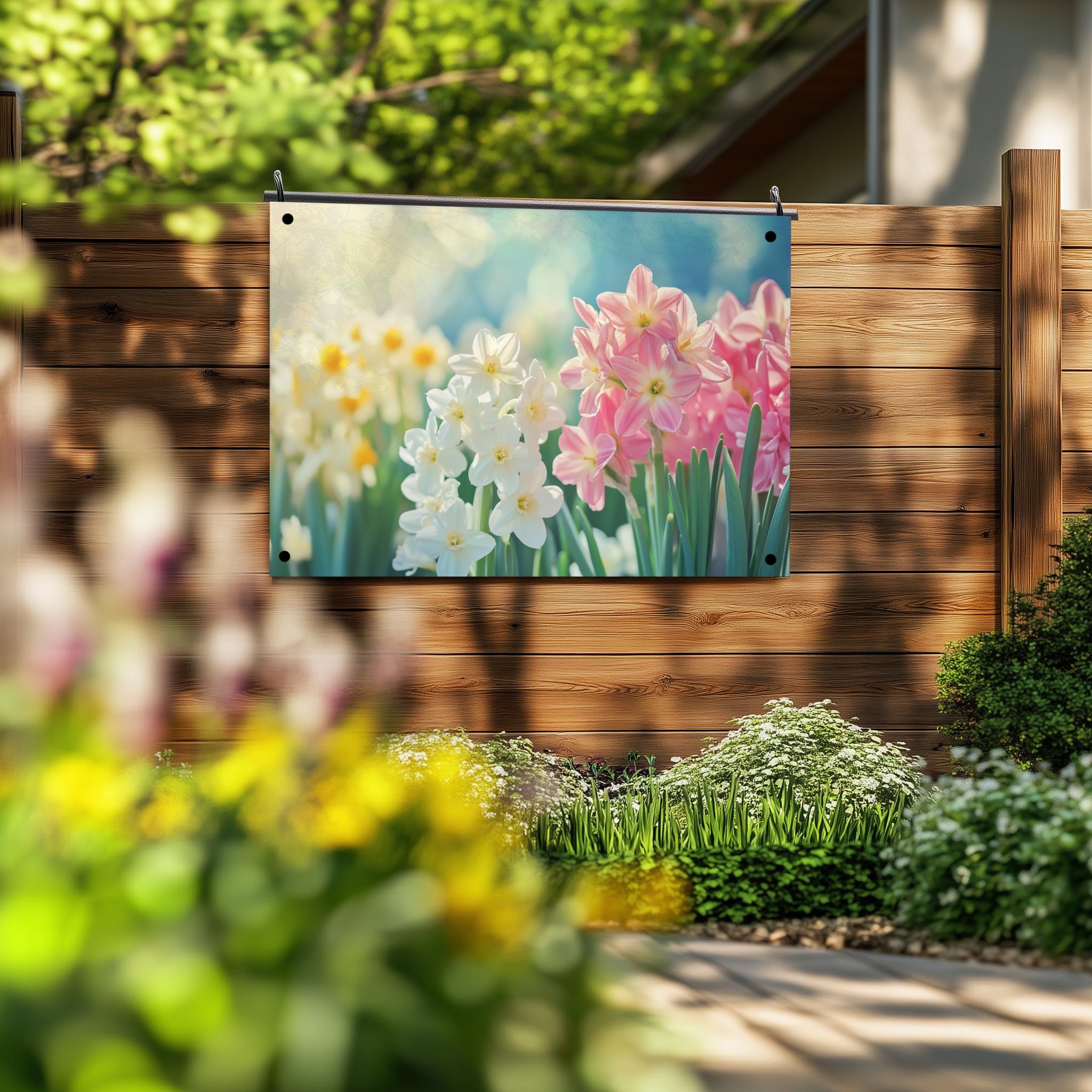 Tuinposter Hyacint sfeerbeeld 2