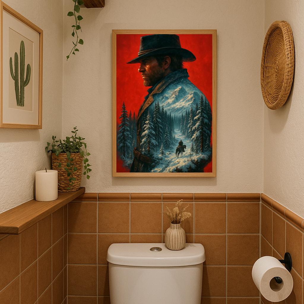 Arthur Morgan Red Dead Redemption 2 poster sfeerbeeld 3