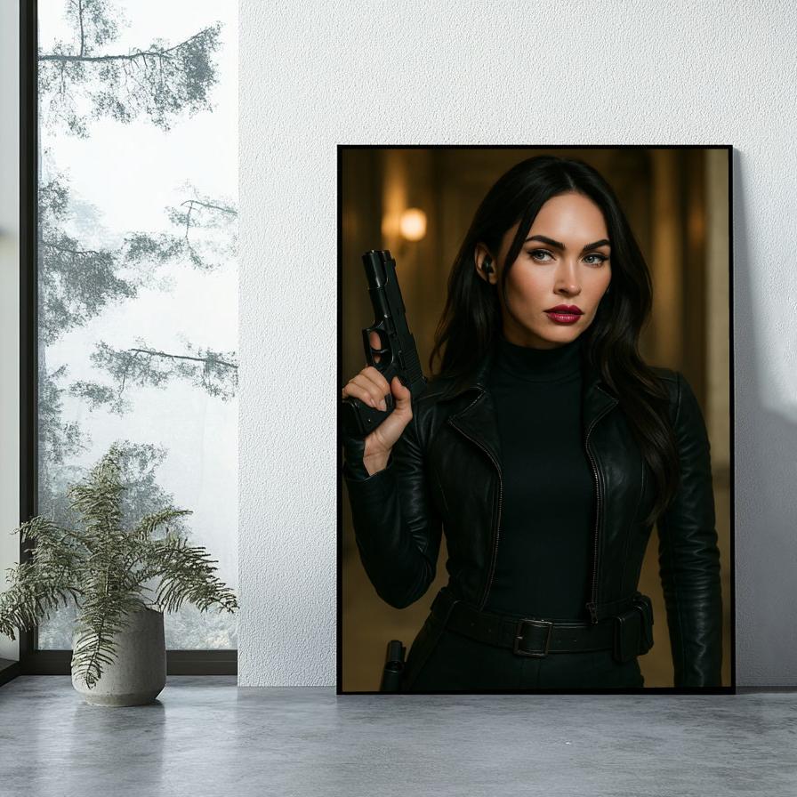 Megan Fox Gun poster sfeerbeeld 1