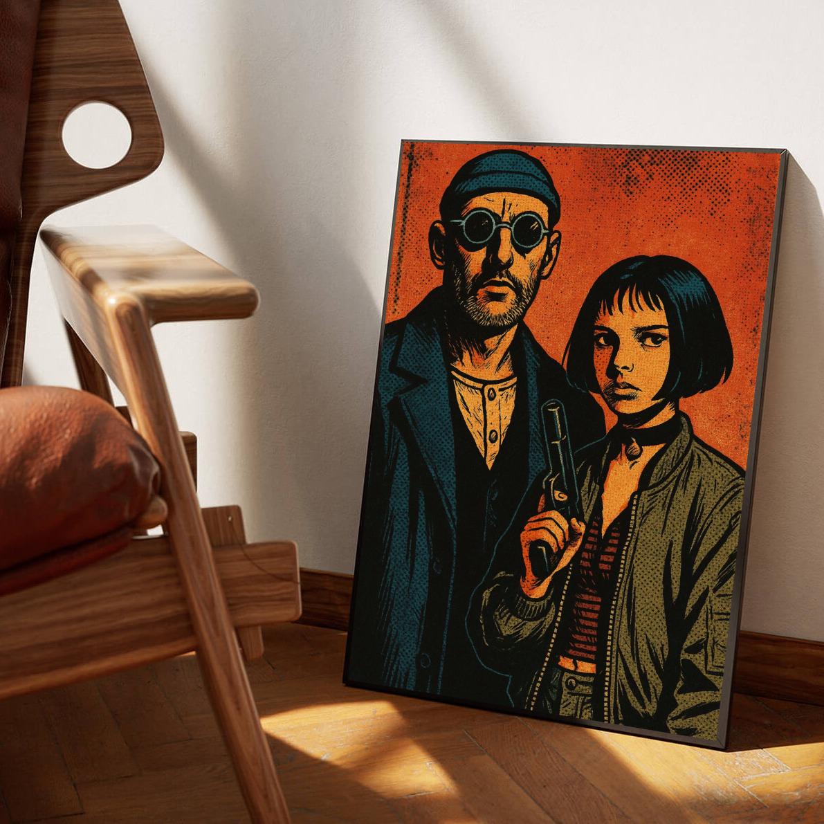 Leon The Professional Cartoon poster sfeerbeeld 1