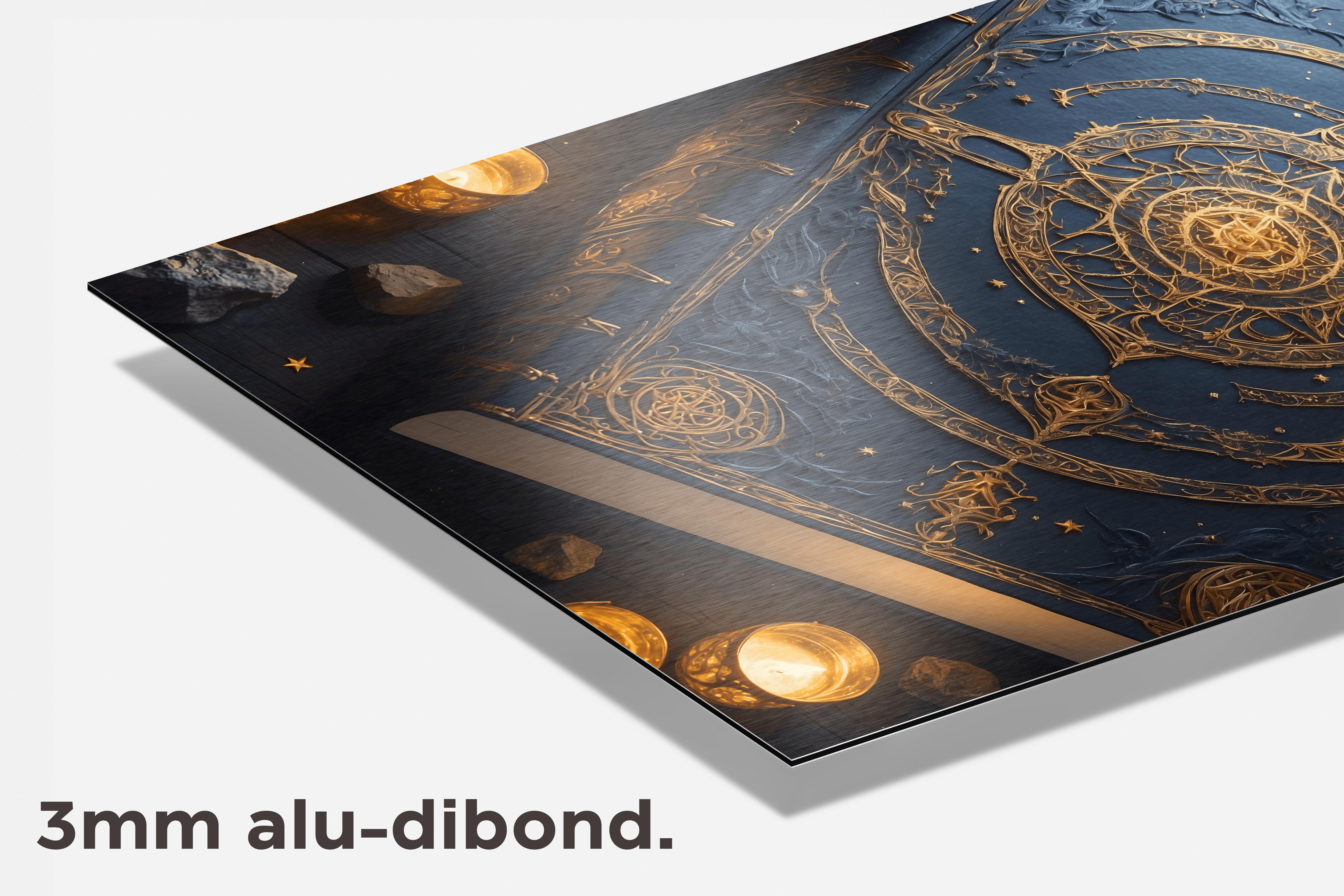 Boek Ritueel Abstract dibond detail