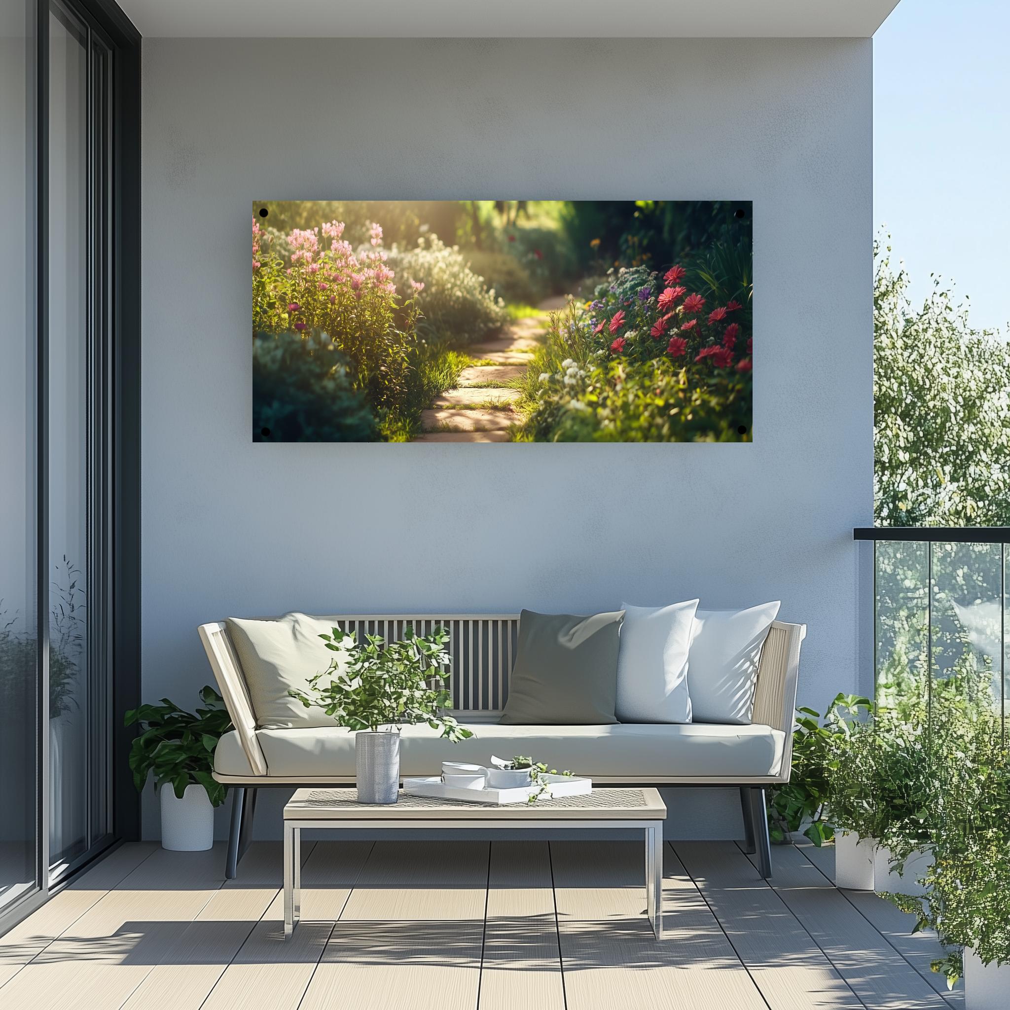 Tuinposter Zomer Tuin sfeerbeeld 4
