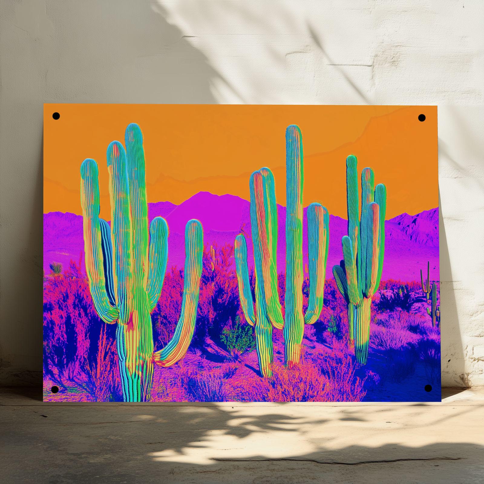Tuinposter Cactussen sfeerbeeld 3