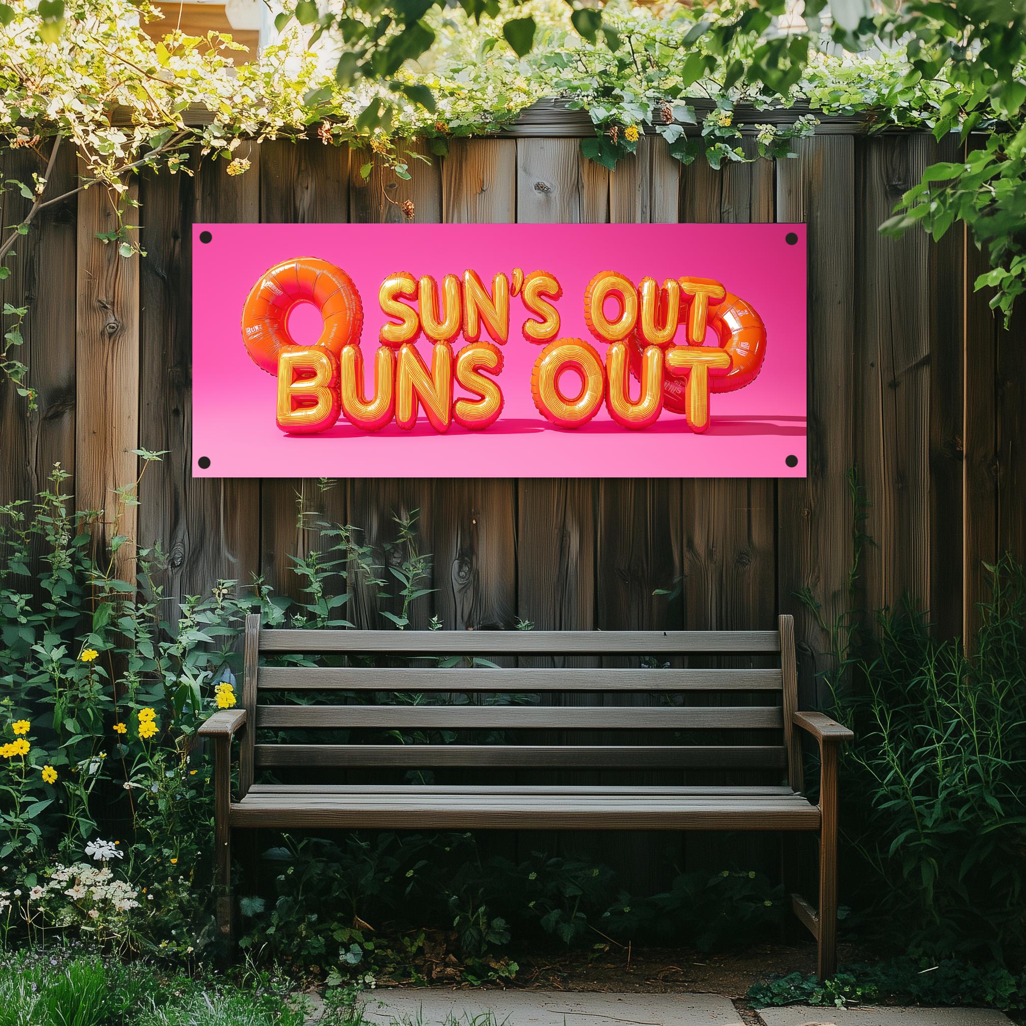 Tuinposter Zon Uit sfeerbeeld 1