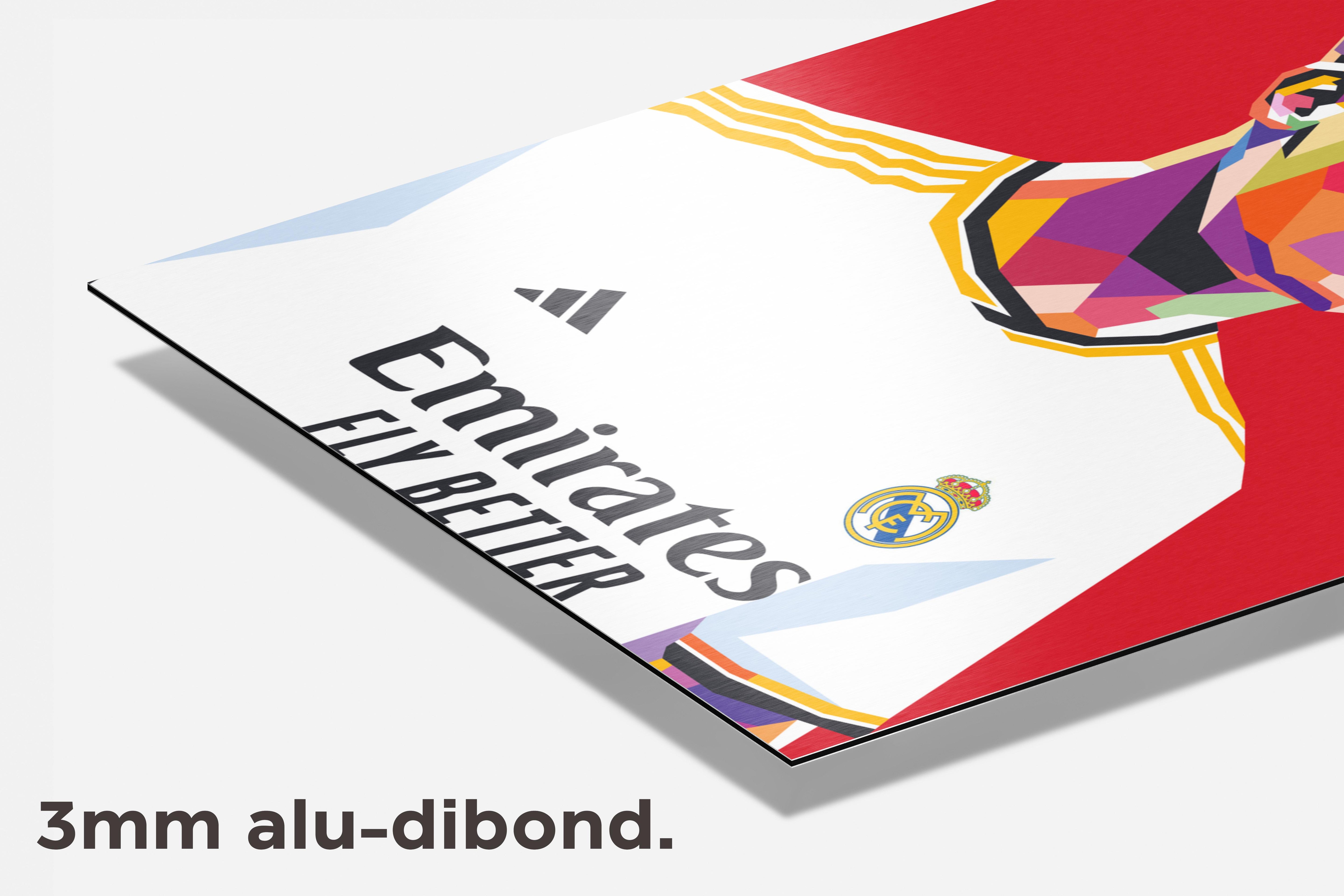 Arda Guler dibond detail