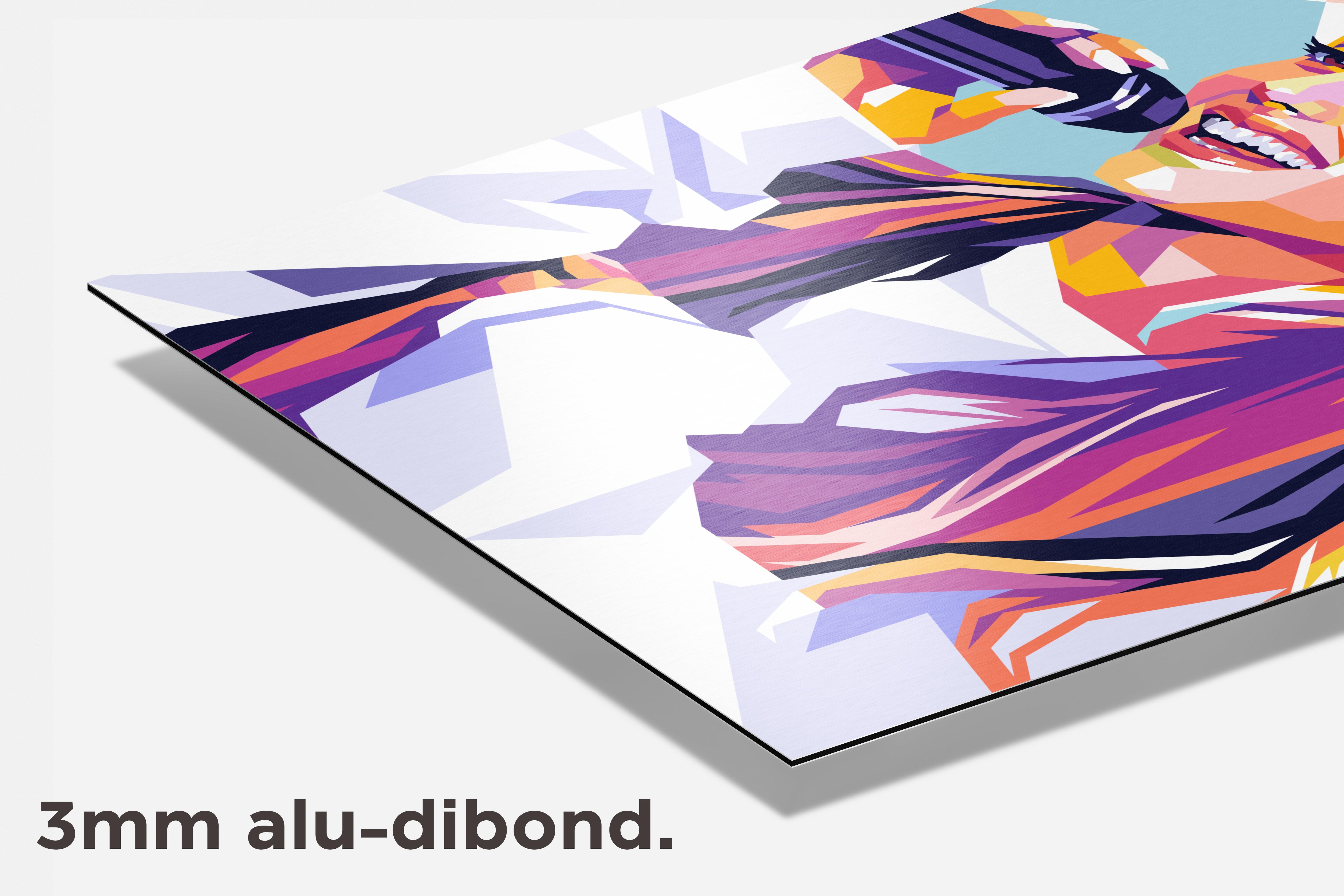Ariana Grande dibond detail