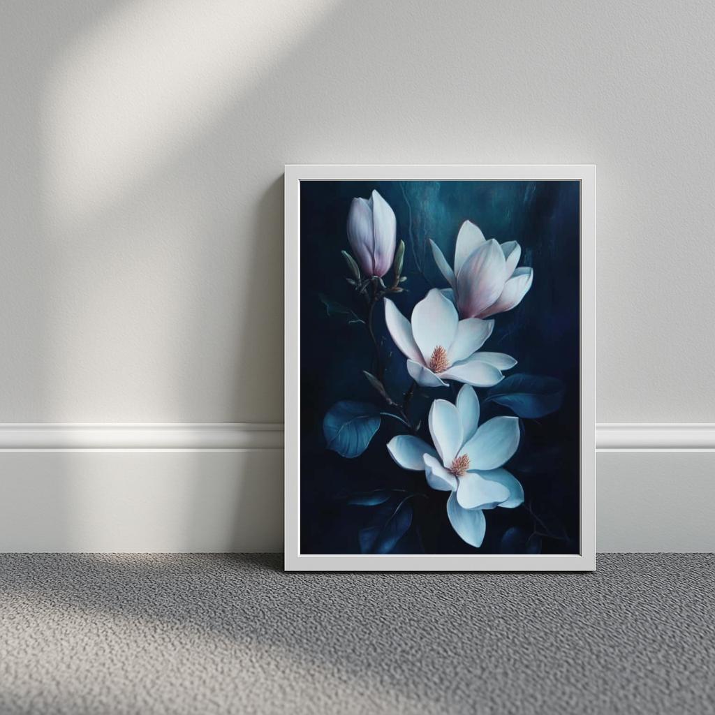 Magnolia Flowers poster sfeerbeeld 3