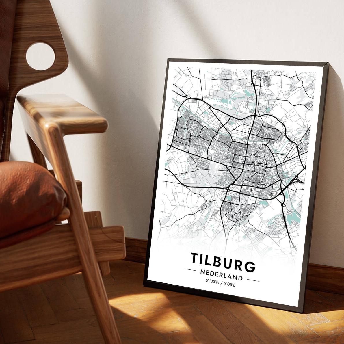 Tilburg Blauw poster sfeerbeeld 1