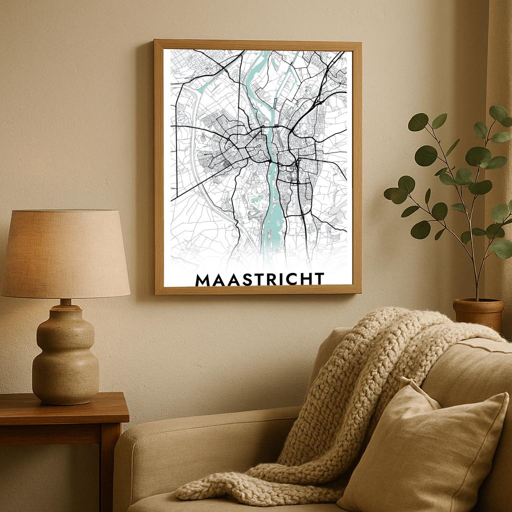 Maastricht Blauw poster sfeerbeeld 2