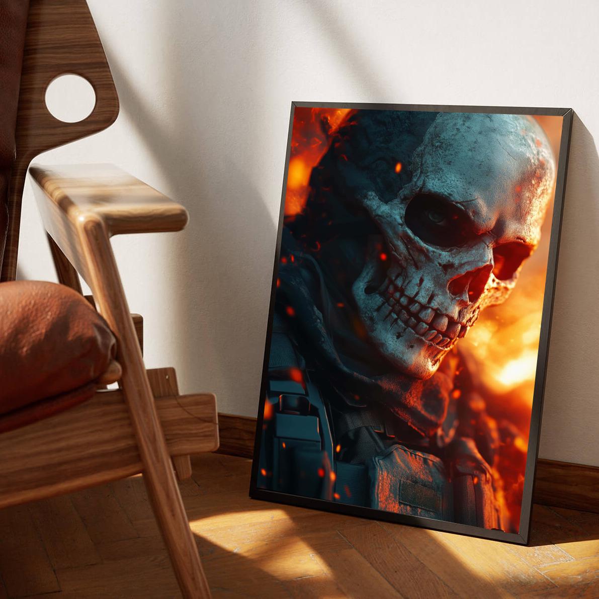 Ghost Call Of Duty poster van 25 Artstreet