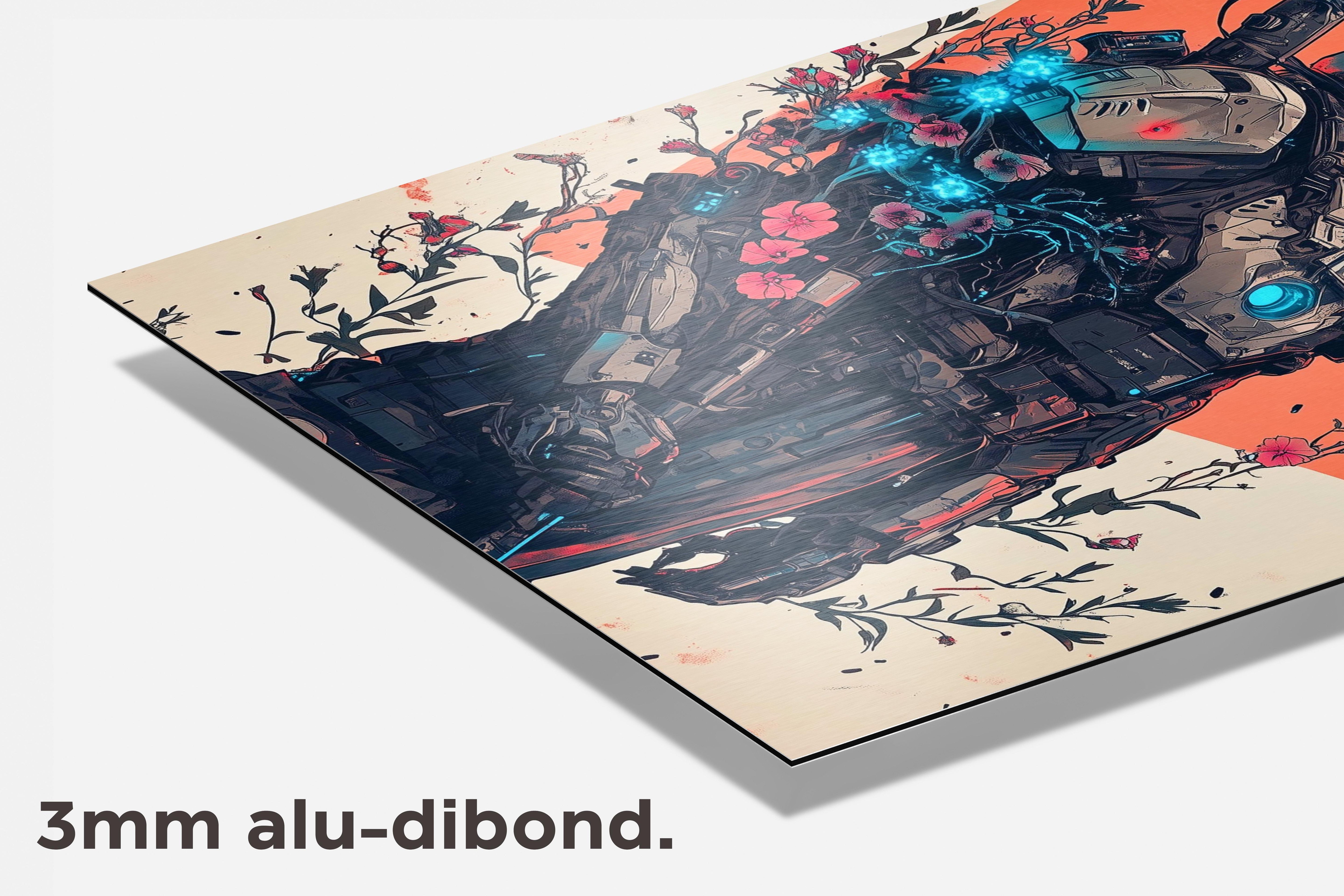 Magere Hein dibond detail