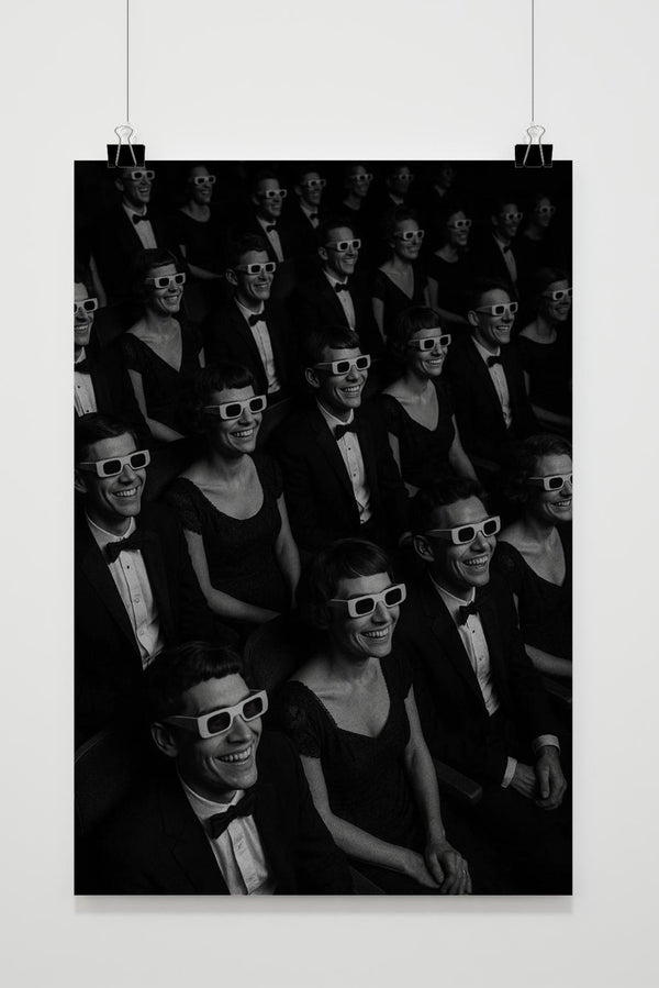 Cinema Zwart-Wit Poster