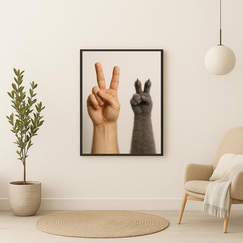 Peace Sign poster sfeerbeeld 2