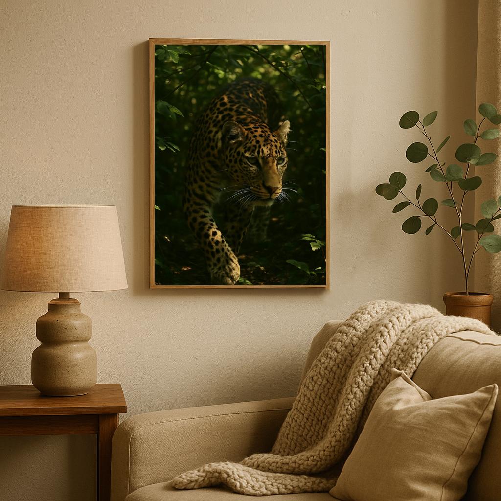 Leopard poster sfeerbeeld 2
