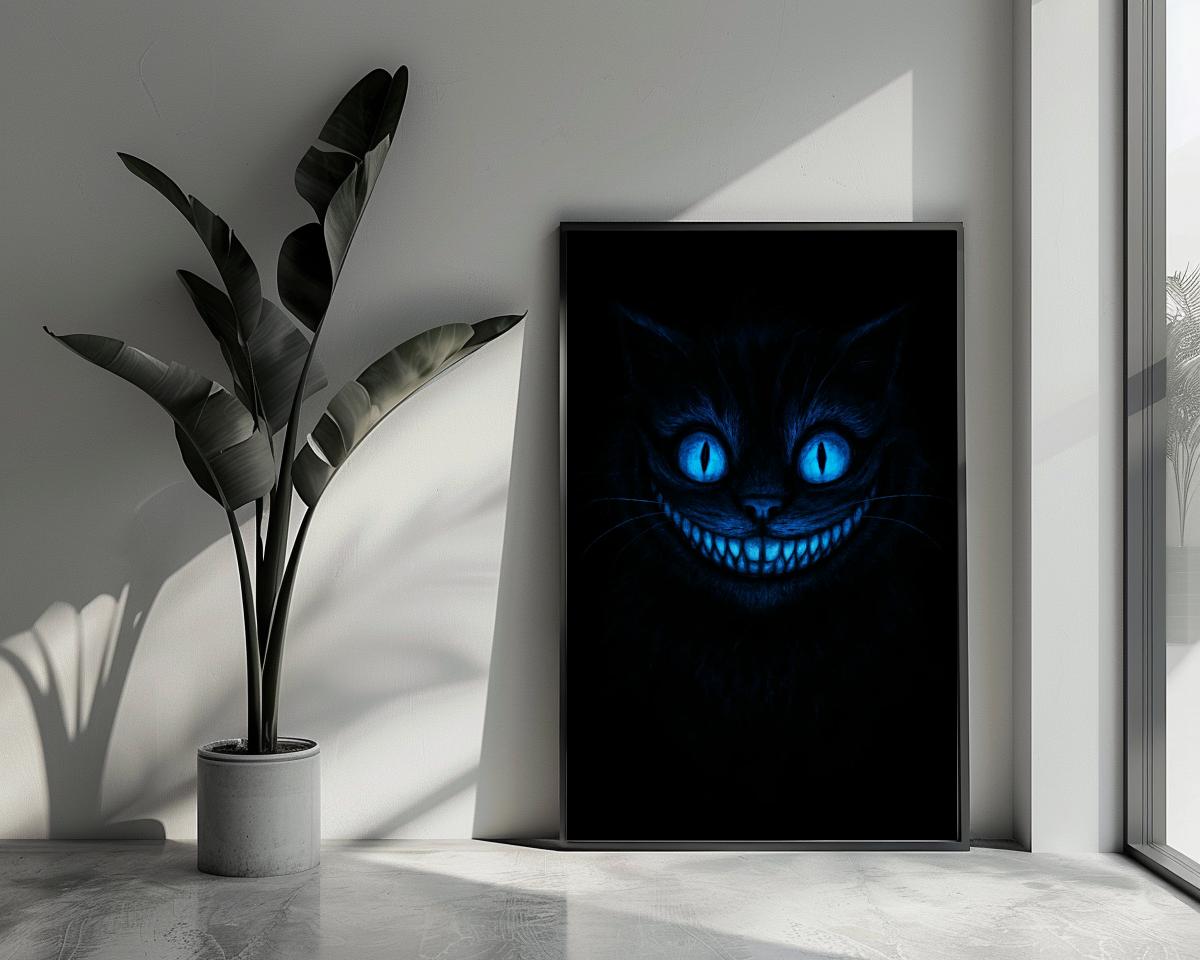 Cheshire Cat Alice in Wonderland poster van 25 Artstreet