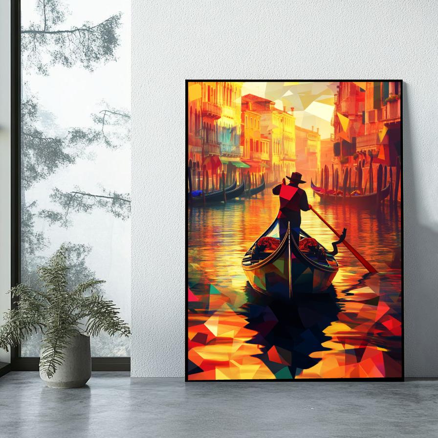 Gondola Venice poster sfeerbeeld 1
