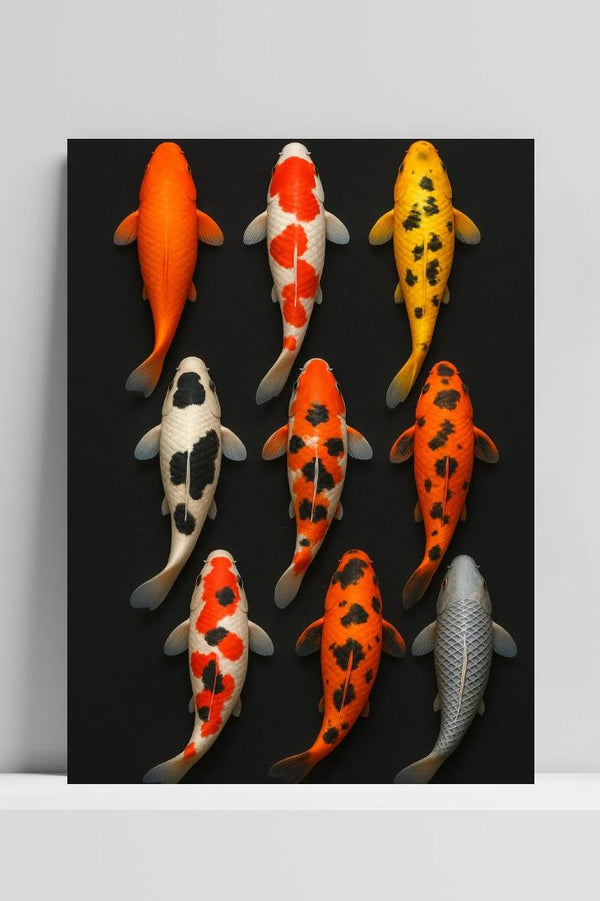 Koi Fishes poster