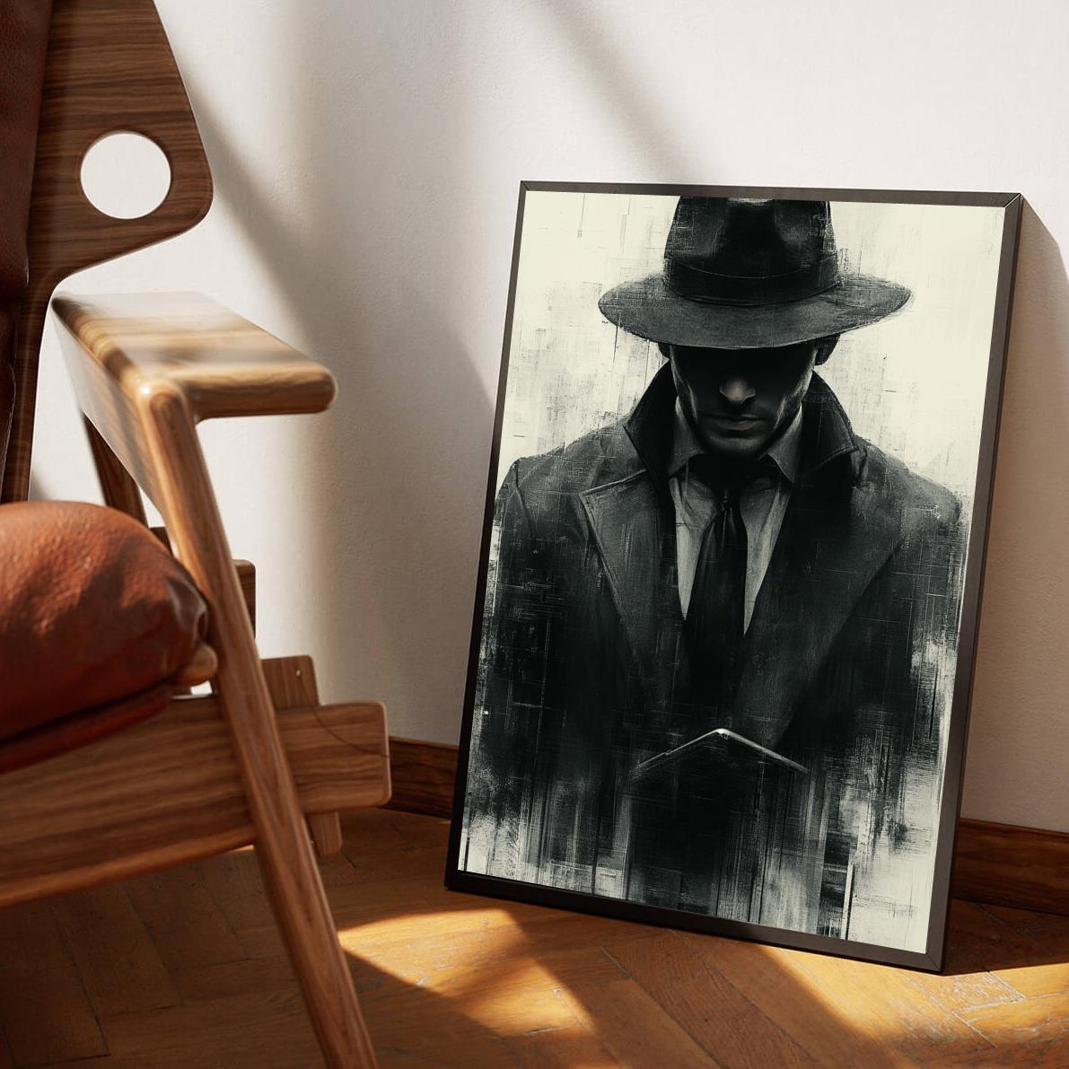 Detective Noir poster van 25 Artstreet
