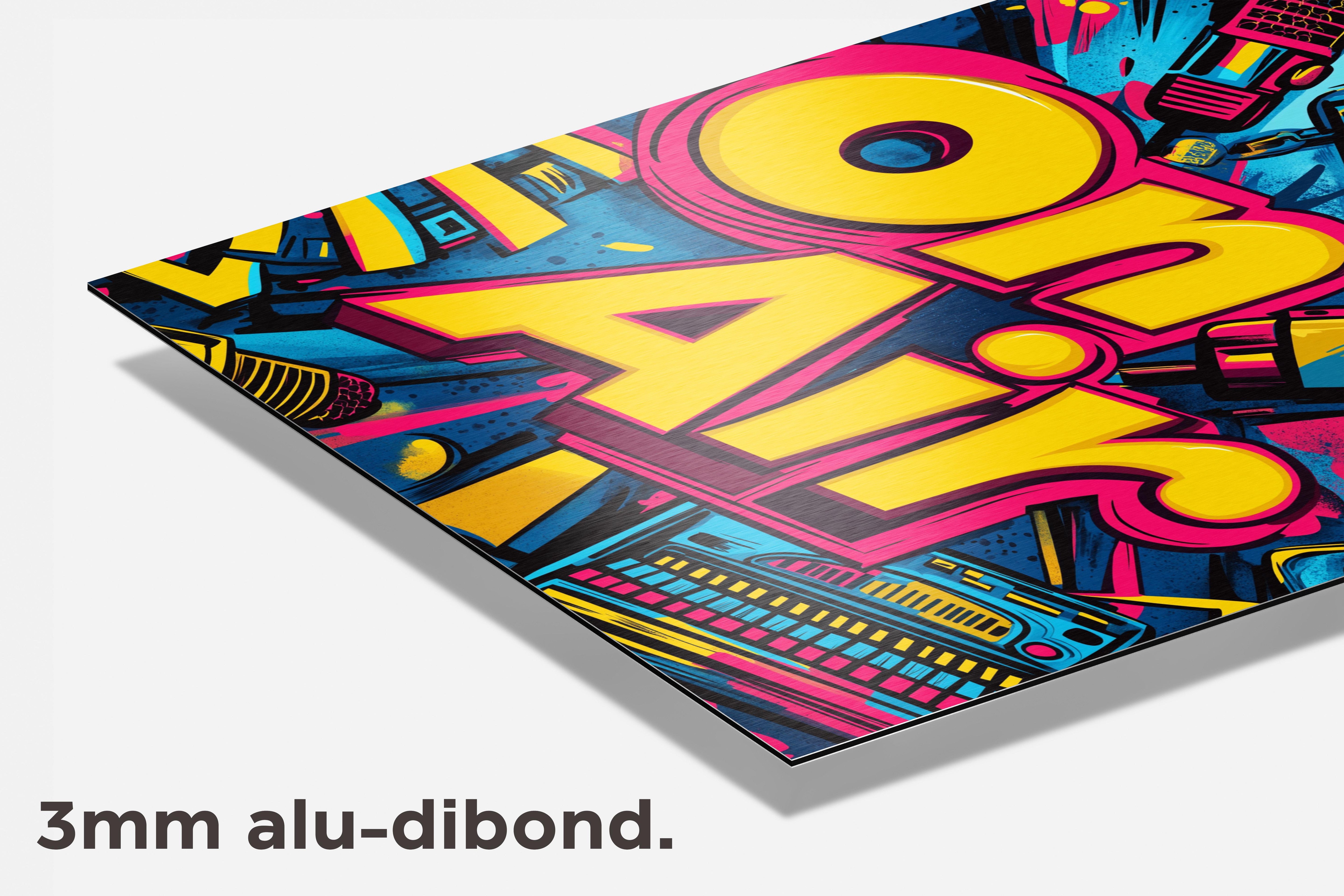 On Air dibond detail