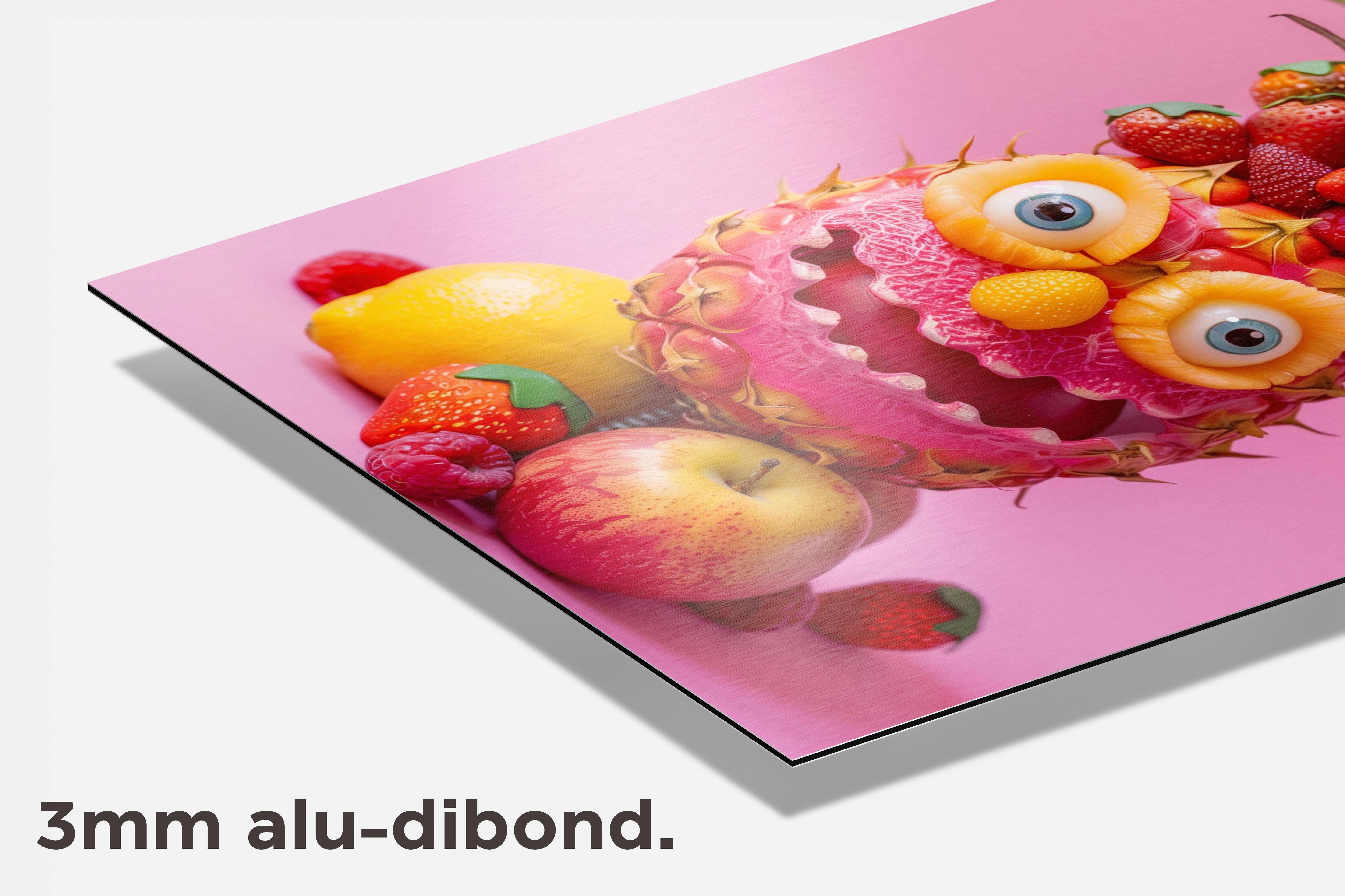 Grapjesvruchten dibond detail