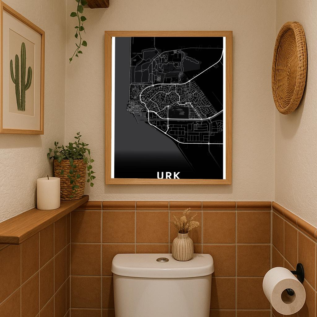 Urk Zwart poster sfeerbeeld 3
