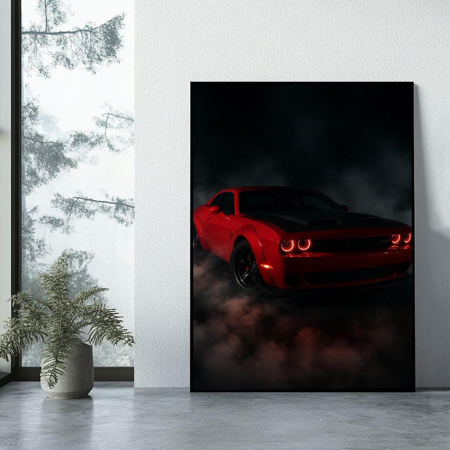 Red Sports Car poster sfeerbeeld 1