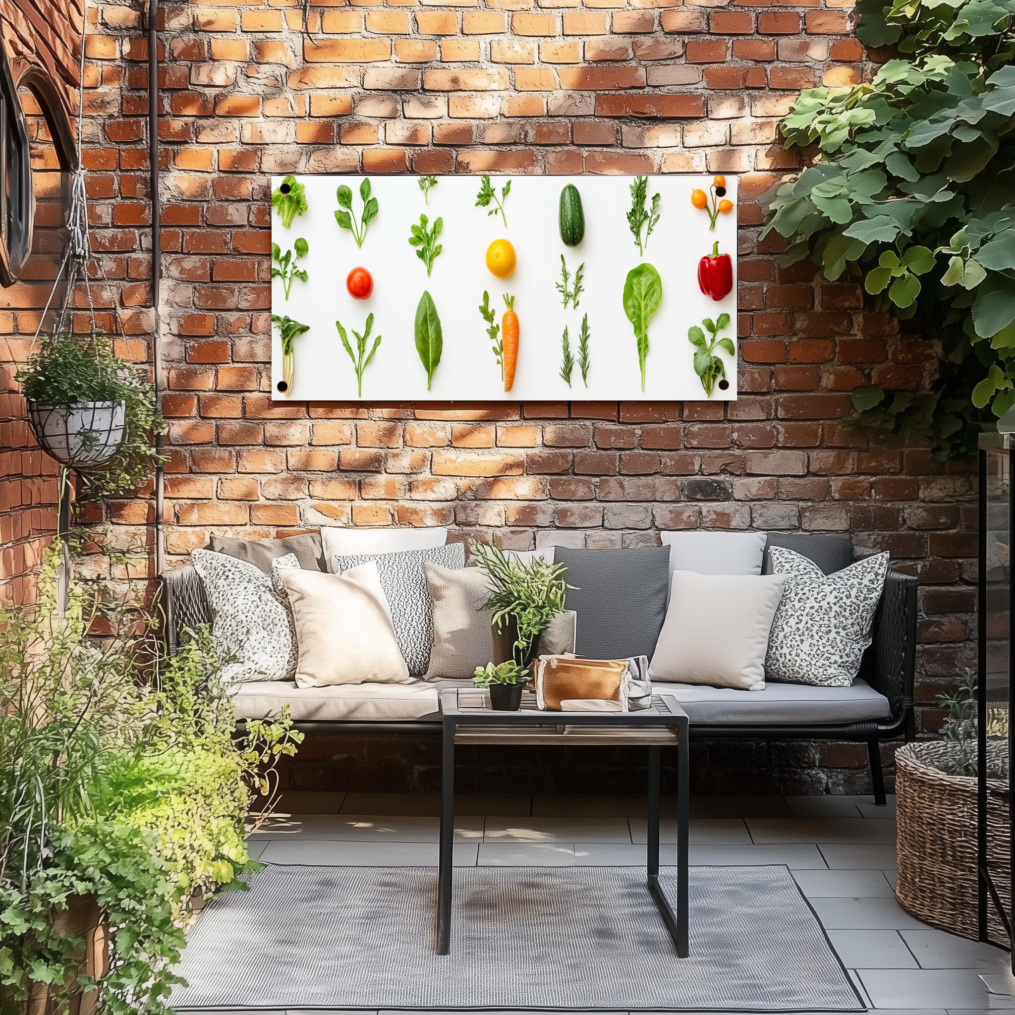 Tuinposter Groenten sfeerbeeld 3