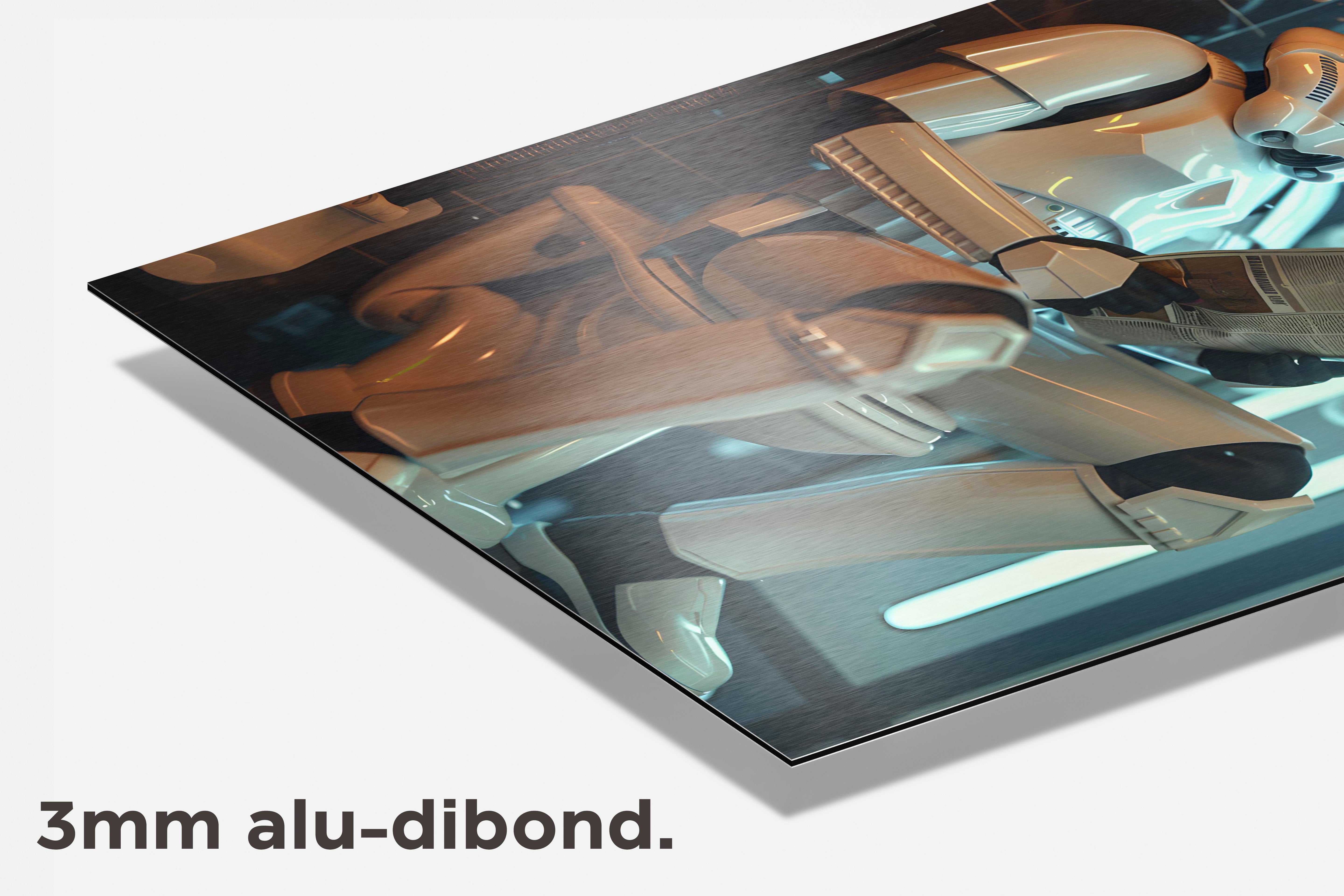 Stormtrooper dibond detail