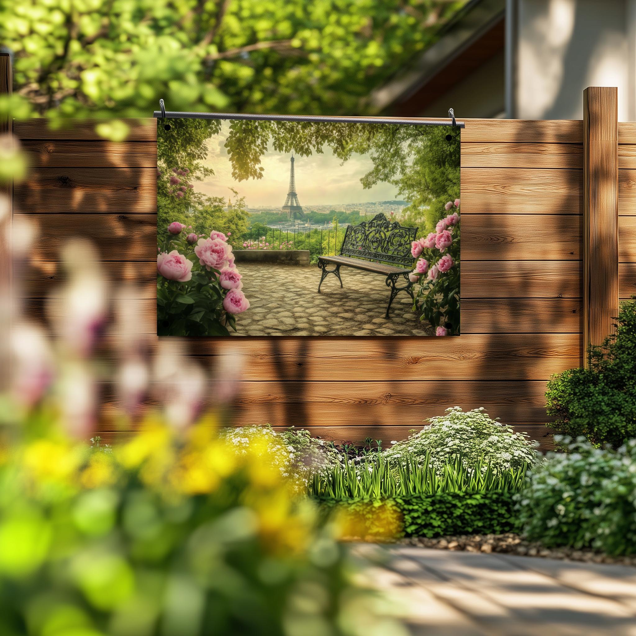 Tuinposter Parijs sfeerbeeld 2