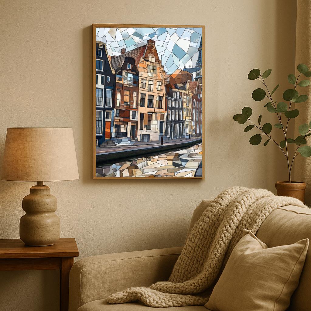 Amsterdam Mosaic poster sfeerbeeld 2