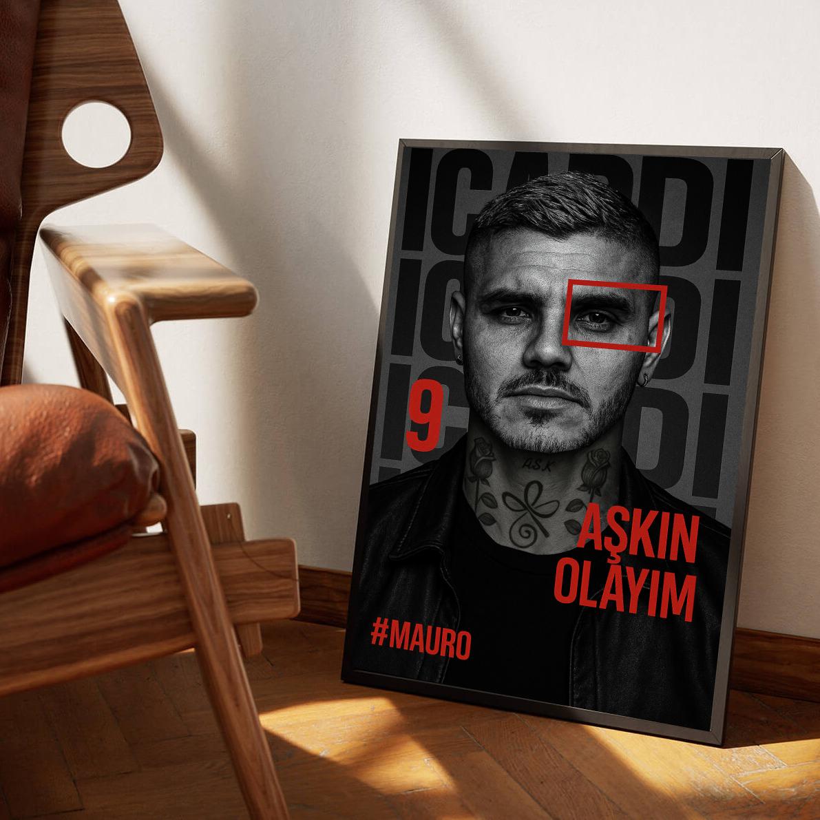 Mauro Icardi Aşkın Olayım poster sfeerbeeld 3