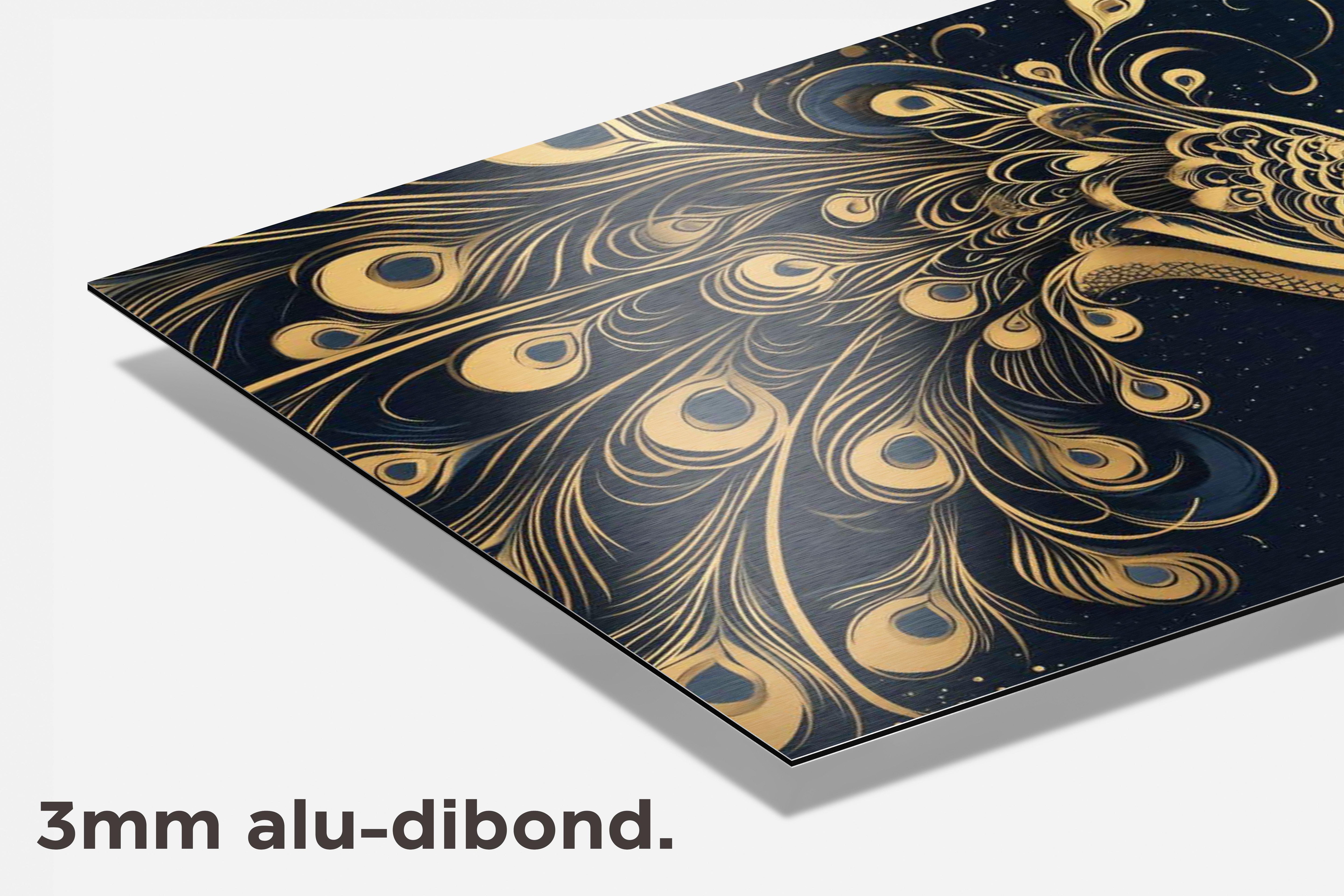 Pauw Goud dibond detail